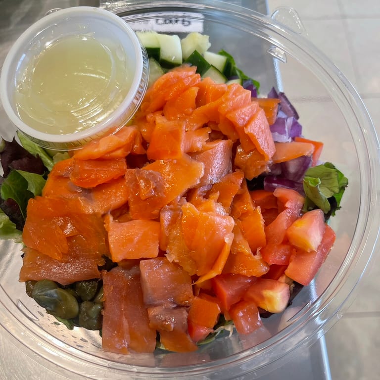 Smoked Salmon Salad Delight