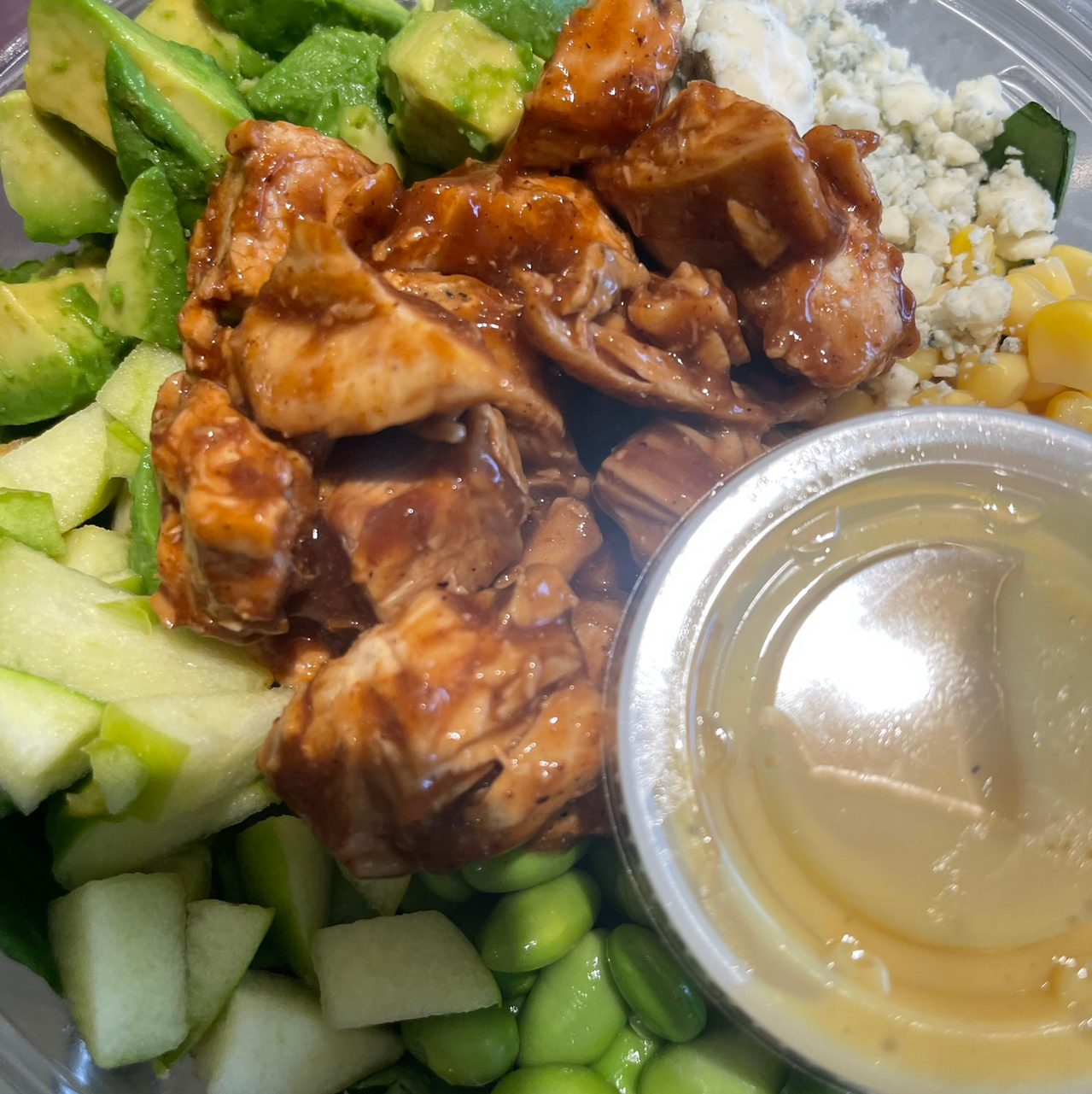 BBQ Bleu Salad.